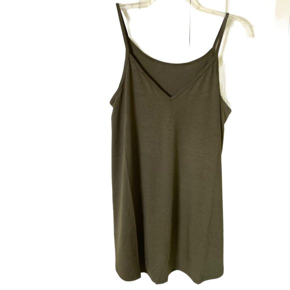 NEW Tank Spaghetti Strap Cami Tunic Top Zenana - Picture 4 of 5